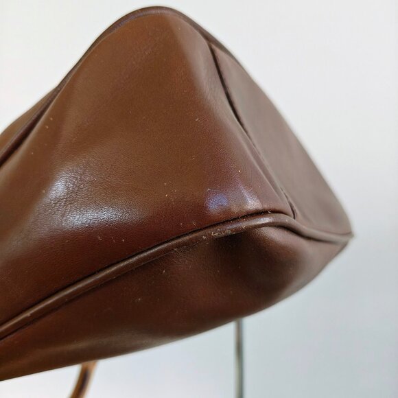 GUCCI Leather Bamboo Handle Bag - Picture 3 of 16